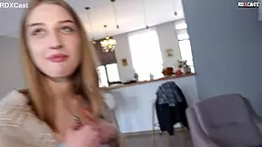 eva tender begs ass fuck after casting then squirts wildly