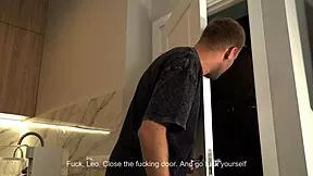 my wife busy backstage so i fuck her super cool brunette girlfriend deep and hard