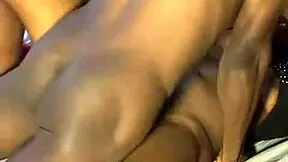 Uncut ebony teen babe takes hardcore pussy pounding missionary!