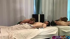 What if your masseuse Erin Electra rode your big dick cowgirl style?