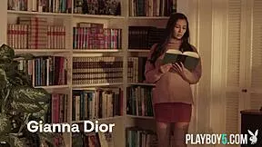 Gianna Dior's Petite Hairy Pussy Ripped Open Boldly