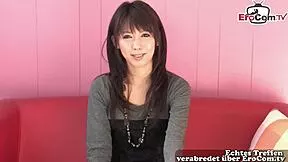 yo hairy japanese teen in nylons gets that creampie fill!!