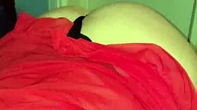 Step son waits as i drop to knees and deepthroat his throbbing big dick