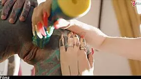 Gaping tattooed goth teen anuskatzz eden ivy squirts from anal toys prolapse atogm?