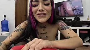 Christmas Prep Ninfetinha Gets Black Cock Gift in Pussy and Ass