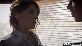 Teacher Fingers and Anal Fucks Student’s Gaping Petite Ass