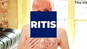 Brit Teen Redhead In Lingerie Masturbates Big Tits Fucks Herself Dildo Shower