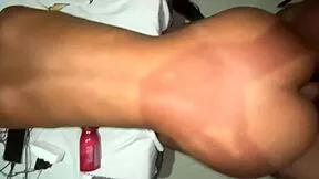 my wife gives her ass to another man first time. anal only pov watch her stretch.