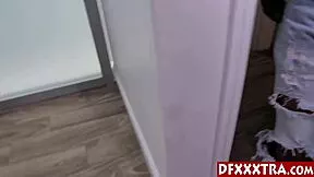 Huge black cock stretches big ass teen Kali Roses for birthday pounding