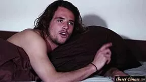 wanna watch this classy big tits babe ride her boyfriend's cock like a pro?