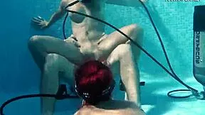 ever wonder how candy and lizzy fuck mike senseless underwater in pool?