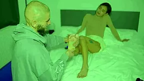 Veronica Leal Foot Fetish Fuck with Fan