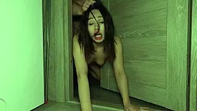 Her soaked pussy spreads wide begging big dick to pound deep doggystyle