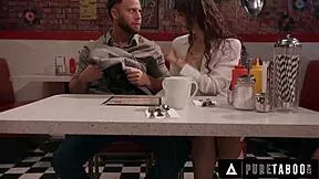 Pure taboo liz jordan sucks cheers up humiliated older date post restaurant slur