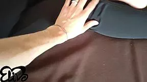 Boyfriend pounds tight wet pussy on couch before creampie explosion