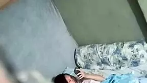 Young solo babe fingers herself to hidden orgasm peaks