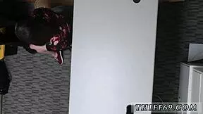 Petite Latex Leggings Teen Fucked by Police Officer!