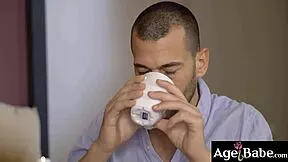 BUSTY GRANNY BIBI PINK CRAVES JOHN PRICE'S YOUNG HARD COCK DEEP!