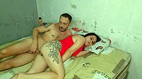 A hairy latina teen gets all hot 'n bothered when her stepbro visits... he BANGS her rough with that monster cock makin' her moan taboo style