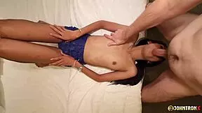 johntronx fucks cute young thai babe rough pov blowjob doggy creampie cowgirl missionary 😘🍑💦