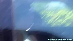 What if Morgan Lee's car blowjob leads to deep outdoor pussy pounding?