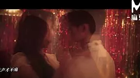 Young bride Bai Jie cheats at nightclub orgy licking riding bent over in wife swap frenzy.