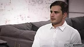 Watching Secretary Suck Boss Cock Teases Forbidden Thrill In Front Of Me