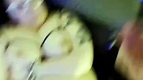 ever wonder how thick nerdy milf's face gets drenched in huge hot cumshot?