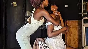 wet ebony besties dancing at nightclub get clothes ripped and drilled doggystyle by big black cocks