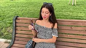 we picked up this cute street girl and fucked her tight ass together