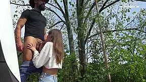 Lili Charmelle, ride that cock cowgirl style outdoors after your casting interview?