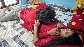 Indian step-sister's hands tied tight for deep hardcore anal in doggy with monster cock ass to mouth