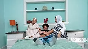 WE'LL DO ANYTHING To Delete Evidence Hijab Stepsis Fucks Hard