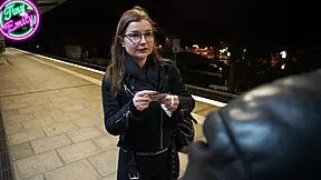 German tiny teen Emily von Bahn fucked raw by controller and creampied tight pussy