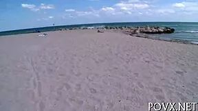 wicked beauty bares her wet pussy for rough cock sucking contest in pov challenge