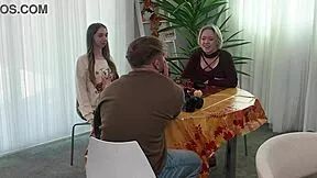 breezy bri's busty blonde tits bounce while taking extra dick behind the scenes