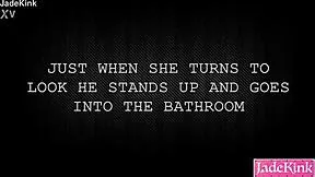 sneaky guy pulls out the condom mid-thrust on his cheating hookup