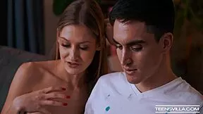 passion canvas scene 1 features tiffany tatum with bob hudson in intimate encounter