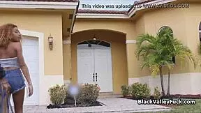 black besties go wild sharing that massive vanilla cock in hot threesome