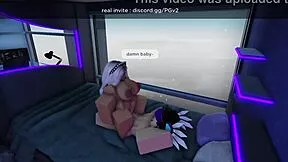 blonde roblox teen sneaks fit college cock ride in game world