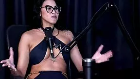 Watch Bia Hot's Saucy Interview Full of Lingerie Teases and Nerd Humiliation on Sheer Red Part 1