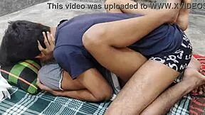 Bikini teen Popy seduces Hanif for bitchy neighbor fuckfest