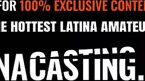 super tight 18yo latina 😍 picked up off street stuffed deep by huge bwc in casting🔥