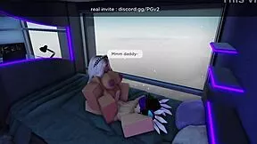 blonde roblox teen sneaks fit college cock ride in game world