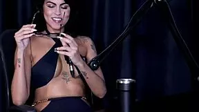 Watch Bia Hot's Saucy Interview Full of Lingerie Teases and Nerd Humiliation on Sheer Red Part 1