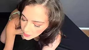 italian nympho valentina nappi spits gags deepthroats big black cock in sloppy pov