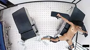 corporate slave jasmine rose bound in latex gloves handcuffs slapped screaming behind scenes