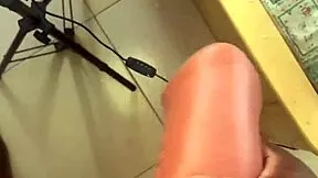 bbc toy stretches tight white teen pussy deep in oiled dorm penetration movie