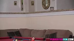 Best step aunt milf with big tits rides nephew's cock in doggystyle pov