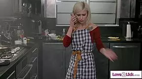 Wow, never thought i'd lick stepmom's wet pussy!